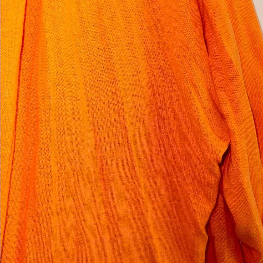 Lane Bryant Vibrant Orange Cardigan - Picture 3 of 4